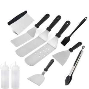10Pcs BBQ Stainless Set