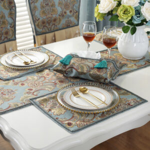 Jacquard Anti-Scalding Heat Insulation Plate Bowl West Placemat