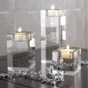 Glass Candle Holder