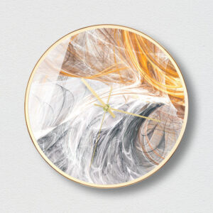 Marble Fashion Wall Art Clock
