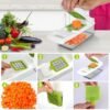 12-in-1 Vegetable Chopper and Multifunctional Slicer Set