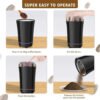 400W Electric Coffee Grinder Grinding Milling Bean Nut Spice Matte Blender Dry