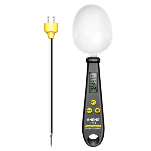 2-in-1 Digital Measuring Spoon Scale with Food Thermometer