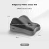 Ergonomic Memory Foam Hip Support Cushion for Bed, Sofa & Sitting