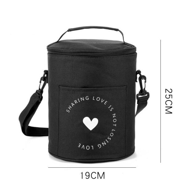 1618897389502.jpg Round Insulated Lunch Bag with Aluminum Foil Lining