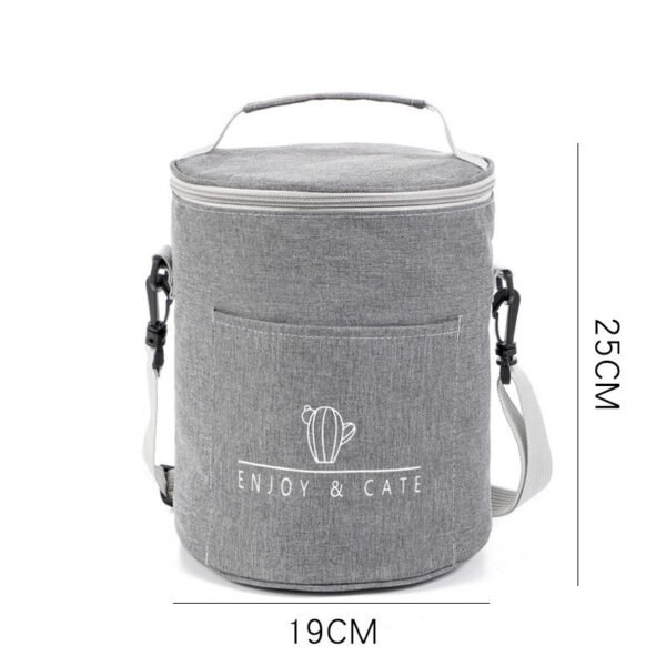 1618897389511.jpg Round Insulated Lunch Bag with Aluminum Foil Lining