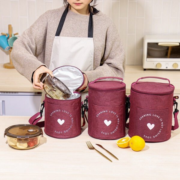 1618897389771.jpg Round Insulated Lunch Bag with Aluminum Foil Lining