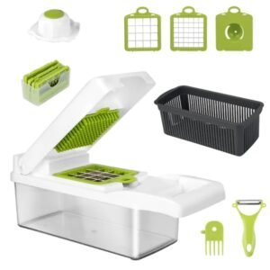 12-in-1 Vegetable Chopper and Multifunctional Slicer Set