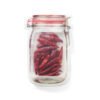 Reusable Waterproof Snack Storage Bag – 1L Zipper-Seal Food Bag