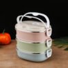 Insulated Stainless Steel Lunch Box for Work and School