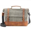 Overflowing Canvas Retro Style Men's Shoulder Bag