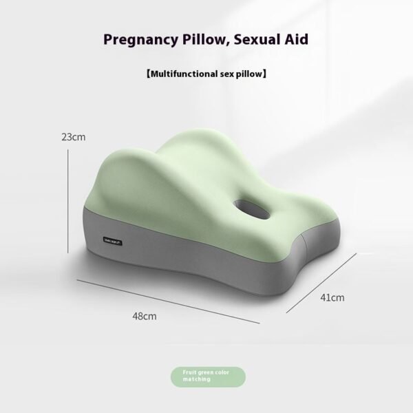 Ergonomic Memory Foam Hip Support Cushion for Bed, Sofa & Sitting