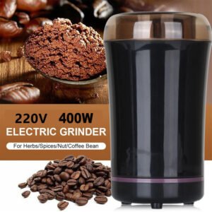 400W Electric Coffee Grinder Grinding Milling Bean Nut Spice Matte Blender Dry
