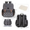 LAND Mommy Diaper Bags Landuo Mother Large Capacity Travel Nappy Backpacks with changing mat Convenient Baby Nursing Bags MPB86