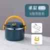Stainless Steel Insulated Lunch Box with Lid and Cutlery