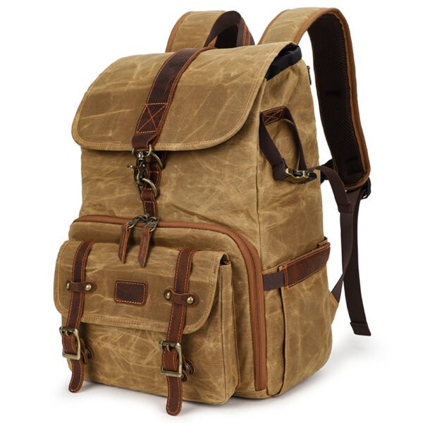 Shoulder Camera Bag Simple Canvas SLR Digital Camera Pure Color Notebook