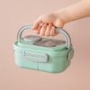 Convenient Insulated Lunch Box European-style Oval Seal
