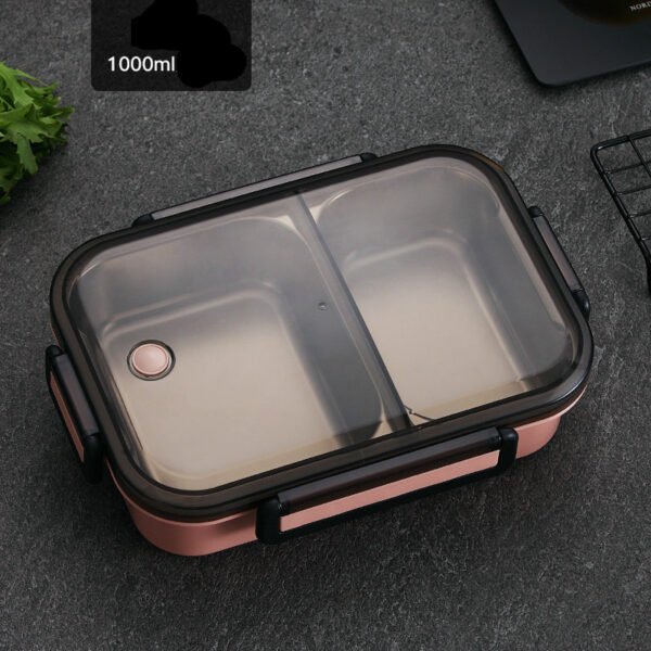 Kids Stainless Steel Lunch Box with Leak-Resistant Lid