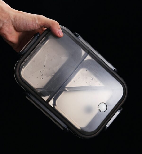 Kids Stainless Steel Lunch Box with Leak-Resistant Lid