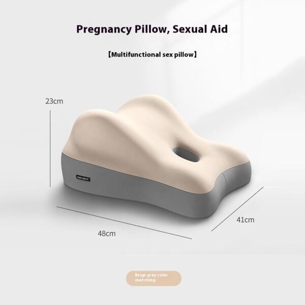 Ergonomic Memory Foam Hip Support Cushion for Bed, Sofa & Sitting