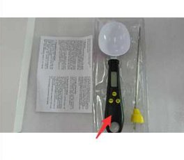2-in-1 Digital Measuring Spoon Scale with Food Thermometer