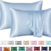 Silk Solid Color Satin Pillowcase Envelope Pillow