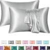 Silk Solid Color Satin Pillowcase Envelope Pillow