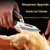 Household Multi-functional Chicken Bone Scissors Stainless Steel Kitchen Food Scissors