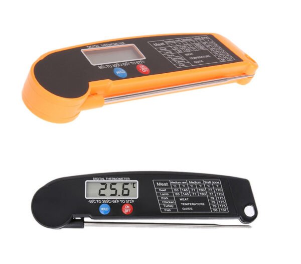 Digital Folding Meat Thermometer – Instant-Read BBQ & Kitchen Food Thermometer