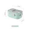 Convenient Insulated Lunch Box European-style Oval Seal
