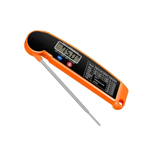 Digital Folding Meat Thermometer – Instant-Read BBQ & Kitchen Food Thermometer