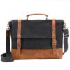 Overflowing Canvas Retro Style Men's Shoulder Bag
