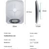 Simple Mini Kitchen Electronic Scale