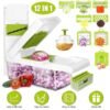 12-in-1 Vegetable Chopper and Multifunctional Slicer Set